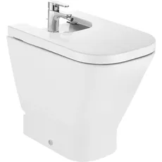 Roca, The Gap,SQUARE Wandmontiertes Bidet, ohne Deckel, Weiß, 350 mm x 540 mm x 440 mm, A35747C000