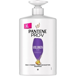 Pantene Pro-V Volume Pur Shampoo, Pro-V Formel + Antioxidantien, Für feines, plattes Haar, 1000ML