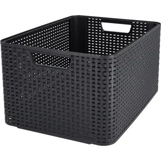 Curver Aufbewahrungsbox Style L 30 L 30-tlg. grau