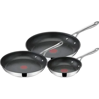Tefal Jamie Oliver Pfannen-Set 3-tlg. 20 cm + 24 cm + 28 cm