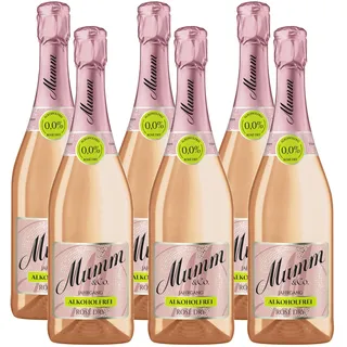 Mumm Rosé Dry Alkoholfreier Jahrgangssekt 0,0% vol. (6 x 0.75 l)