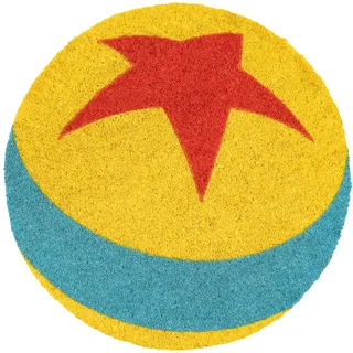 Grupo Erik Fußmatte Kokosmatte Disney Pixar - Schmutzfangmatte 50x50 cm - Fussmatte Lustig - Türmatte Disney Merch Geschenke