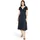 Glitzer-Look Dunkelblau/Grau 36