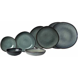 Villeroy & Boch Lave Geschirr-Set 8-tlg. grau