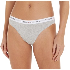 Tommy Hilfiger Damen Uw0uw03836 Bikini Hose, Grau (Light Grey Heather), XS EU