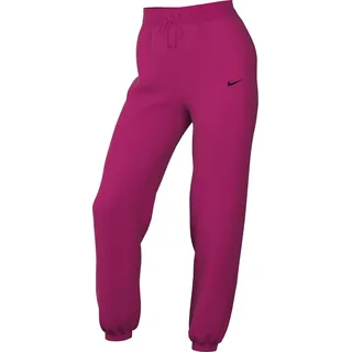 Nike Damen Hose W NSW Phnx FLC Hr Os Pant, Fireberry/Black, DQ5887-615, S