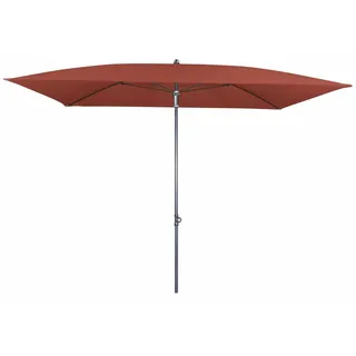 Doppler WATERPROOF III wasserdichter Sonnenschirm 225x120cm ohne Volant terracotta