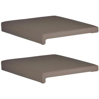 Klemmkissen 2er Set , Textil , Füllung: Schaumstoff , 35x38x40 cm , Heimtextilien, Wohntextilien, Sitzkissen