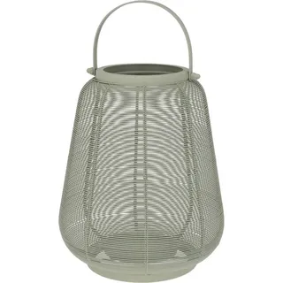 Home Styling Collection Laterne 16/19 cm , Grün , Metall , B15D , 16.5x19x16.5 cm , Dekoration, Laternen & Windlichter, Laternen