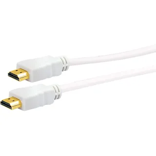 Schwaiger HDMI-Anschlusskabel 1,5 m Weiß HDMI0150 052