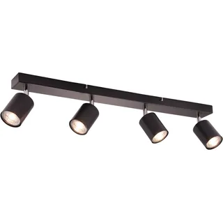 Brilliant LED-Deckenstrahler Taio 4-flammig Schwarz 69,5 cm