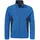 Fleecejacke Hiking MNS ohne Kapuze blau