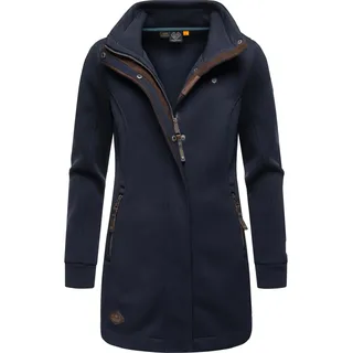 Ragwear Kurzjacke »Sweatjacke Letrice Bonded«, blau