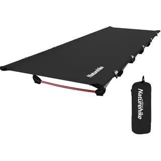 Naturehike Campingbett Ultraleichtes Feldbett Tragbares Klappbett für Erwachsene Schlafen Belastbarkeit bis 150kg Campingliege für Zelten Wandern Home Rucksackreisen Büro-Mittagspause-Bett