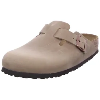 Birkenstock Boston Nubukleder geölt schmal tabacco brown 42