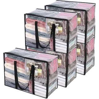 Unterbettbox 40L transparent PVC
