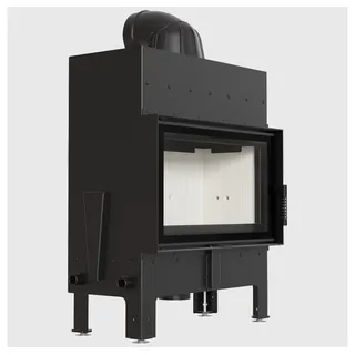 Kratki Floki M Kamineinsatz Stahl Schwarz