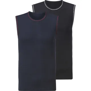 Babista Unterhemd "2er Pack Unterhemd GELIANO", dunkelblau schwarz
