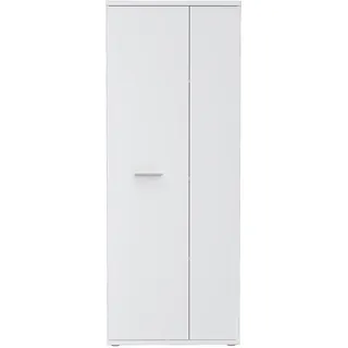 Forte NET106 Schrank 70 180 69 x 179 x 35 cm Weiß