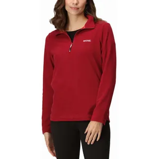 Regatta Sweethart Damen Fleecepullover, 1/2-Reißverschluss, Rumba-Rot, Größe 40, Rot (Rumba Red), 38