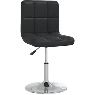 vidaXL Barhocker Schwarz Kunstleder - Schwarz