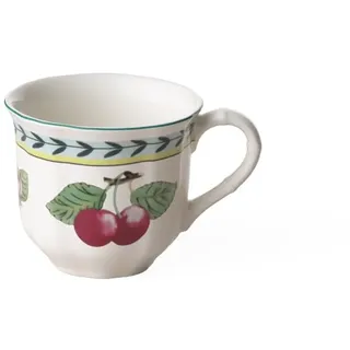 Villeroy & Boch – French Garden Fleurence Mokka-/Espressotasse 100 Ml, Spülmaschinenfest, Mikrowellensicher, Tasse Für Mokka Kaffee Oder Espresso, Becher, Heißgetränkebecher, Premium Porzellan