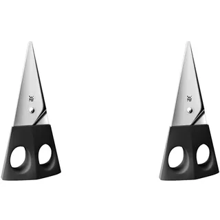 WMF Kräuterschere 13 cm, Klingenstahl, Kunststoffgriff (Packung mit 2)