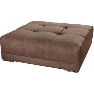 Jockenhöfer Hocker Moldau XXL 120 x 39 x 120 cm Braun