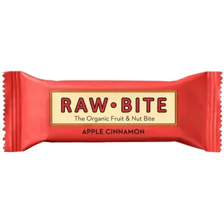 Rawbite Raw Bite Rohkost Riegel Apple Cinnamon, 12er Pack (12 x 50 g)