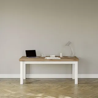 Set One by Musterring Schreibtisch »York« Im Landhaus-Stil, in 3 Farben erhältlich, Breite 180 cm,