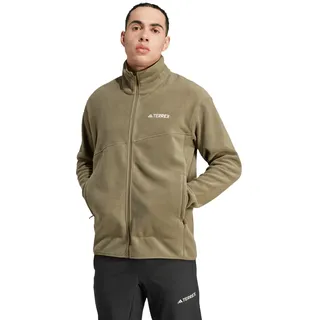 adidas Fleecejacke Terrex Multi Full Zip olivegrün Herren