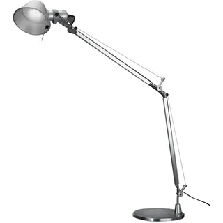 Tischleuchte Tolomeo Tavolo Artemide grau, Designer de Lucchi & Fassina, 123 cm