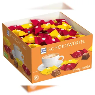 Ritter Sport Würfel Mix Vollmilchschokolade 130 Stück 994 g