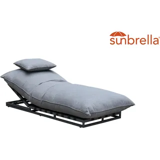 CLEMENTO Bona Promotion Loungeliege Aluminium/Sunbrella