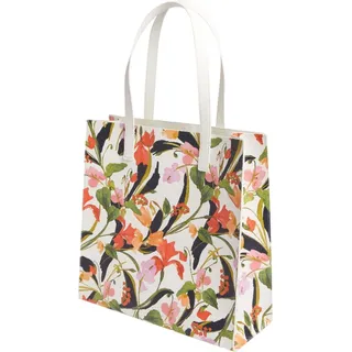 Ted Baker Shopper Flowela Floral Printed Icon Bag Cream creme bunt - Beige, Bunt