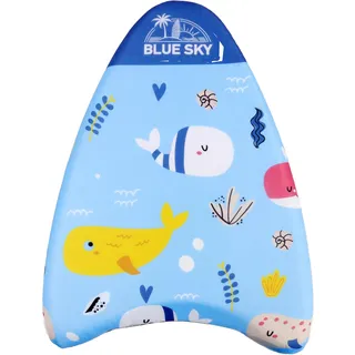 BLUE SKY Schwimmbrett Surf – Zubehör Strand – 042361 – Blau – Stoffe – 42 cm – Body Board – Spielzeug für Kinder – Strandspiel – Pool – ab 3 Jahren