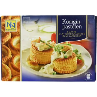hig hagemann Königinpasteten zarte Blätterteigpasteten 150 g