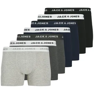 JACK & JONES JACBASIC TRUNKS grau XXL 7er Pack