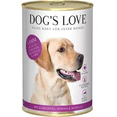 DOG ́S LOVE ADULT LAMM Nassfutter 6x 400g Dosen