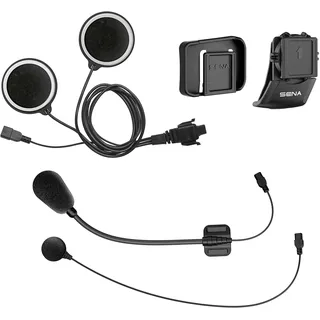 Sena Helmklemmen Set Schwarz