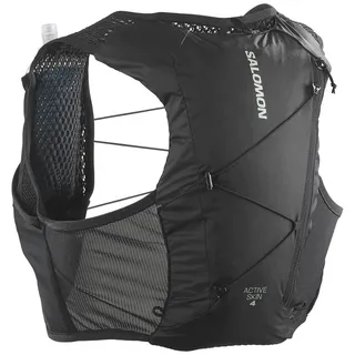 Salomon Active Skin 4 Laufweste Black / Metal XS