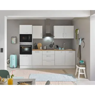 BASIC by Balculina Küchenzeile Turin 270 cm weiß