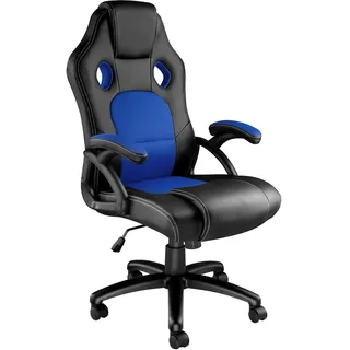 Tectake Tyson Kunstleder Blau