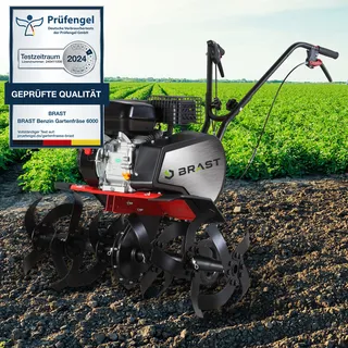 BRAST Benzin Gartenfräse 6000