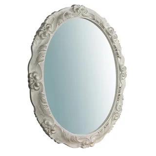 Vintage-Spiegel 100 x 79 cm | Wandspiegel für Badezimmer und Schlafzimmer | Eingangsspiegel