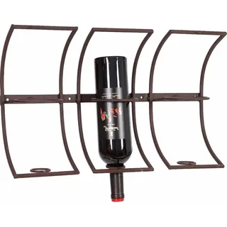 Ambiente Haus Flaschenregal 48 cm Braun