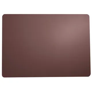 Asa Selection Tischset Leather Optic Fine 46x33 cm Kunststoff Violett Lila