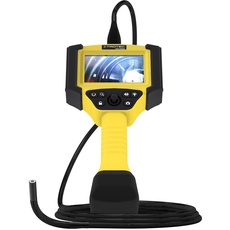 TROTEC VSC 3008 Videoskop Endoskopkamera mit Licht Inspektionskamera Endoskop Wide-VGA-LCD-Display stufenlos abwinkelbarer Kamerakopf
