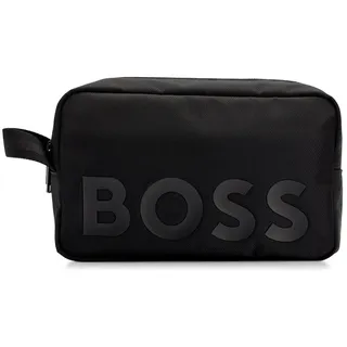 Boss Hugo Boss Kulturbeutel 'Catch 2.0DS_Washbag' Polyester Kosmetiktaschen & Kulturbeutel Schwarz Herren