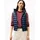 Damen Weste Padded Slim mit Kapuze Dark night navy XL
